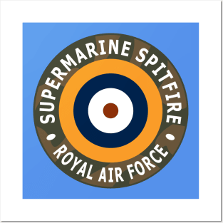 Supermarine Spitfire Posters and Art